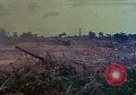 Image of artillery emplacement of 8th 155mm Gun Battalion Naha Okinawa Ryukyu Islands, 1945, second 32 stock footage video 65675052914