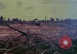 Image of artillery emplacement of 8th 155mm Gun Battalion Naha Okinawa Ryukyu Islands, 1945, second 34 stock footage video 65675052914