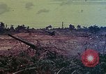 Image of artillery emplacement of 8th 155mm Gun Battalion Naha Okinawa Ryukyu Islands, 1945, second 38 stock footage video 65675052914