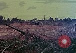 Image of artillery emplacement of 8th 155mm Gun Battalion Naha Okinawa Ryukyu Islands, 1945, second 41 stock footage video 65675052914