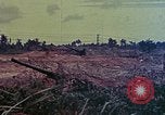 Image of artillery emplacement of 8th 155mm Gun Battalion Naha Okinawa Ryukyu Islands, 1945, second 45 stock footage video 65675052914