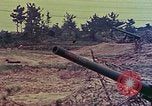 Image of artillery emplacement of 8th 155mm Gun Battalion Naha Okinawa Ryukyu Islands, 1945, second 48 stock footage video 65675052914