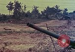 Image of artillery emplacement of 8th 155mm Gun Battalion Naha Okinawa Ryukyu Islands, 1945, second 57 stock footage video 65675052914