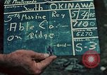 Standbild 5 Marine-Regiment-Schlacht auf Okinawa Okinawa-Ryukyu-Inseln, 1945, aus Sekunde 3 historischem Filmmaterial Videoclip 65675052917