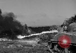 Image flamme réservoir jets Okinawa îles Ryukyu, 1945, de la seconde 19 séquences d'archives historiques vidéo 65675052925