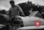 Image of Japanese suicide bomb rocket Okinawa Ryukyu Islands, 1945, second 27 stock footage video 65675052931