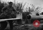 Image of Japanese suicide bomb rocket Okinawa Ryukyu Islands, 1945, second 43 stock footage video 65675052931