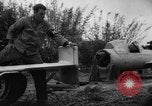 Image of Japanese suicide bomb rocket Okinawa Ryukyu Islands, 1945, second 47 stock footage video 65675052931