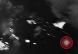 Image of USS Hancock on fire Pacific Ocean, 1945, second 12 stock footage video 65675052932
