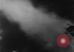 Image of USS Hancock on fire Pacific Ocean, 1945, second 15 stock footage video 65675052932