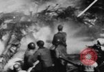 Image of USS Hancock on fire Pacific Ocean, 1945, second 27 stock footage video 65675052932