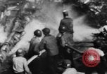 Image of USS Hancock on fire Pacific Ocean, 1945, second 28 stock footage video 65675052932