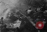 Image of USS Hancock on fire Pacific Ocean, 1945, second 51 stock footage video 65675052932