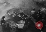 Image of USS Hancock on fire Pacific Ocean, 1945, second 52 stock footage video 65675052932