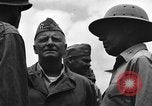 Standbild Marine General Alexander Vandegrift Okinawa Ryukyu Inseln, 1945, aus Sekunde 12 historischem Filmmaterial Videoclip 65675052937