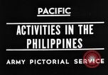 Standbild 63 Regiment Manila Philippinen, 1945, aus Sekunde 6 historischem Filmmaterial Videoclip 65675052938