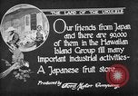 Image of Japanese people Hawaii USA, 1919, second 10 stock footage video 65675052976