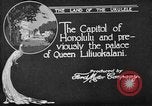Image of various buildings Honolulu Hawaii USA, 1919, second 4 stock footage video 65675052977