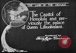Image of various buildings Honolulu Hawaii USA, 1919, second 6 stock footage video 65675052977