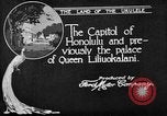 Image of various buildings Honolulu Hawaii USA, 1919, second 8 stock footage video 65675052977