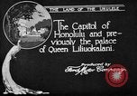 Image of various buildings Honolulu Hawaii USA, 1919, second 9 stock footage video 65675052977