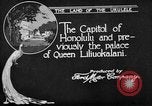 Image of various buildings Honolulu Hawaii USA, 1919, second 10 stock footage video 65675052977