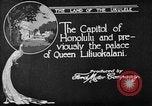 Image of various buildings Honolulu Hawaii USA, 1919, second 12 stock footage video 65675052977