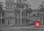 Image of various buildings Honolulu Hawaii USA, 1919, second 33 stock footage video 65675052977