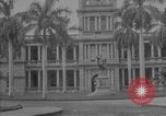 Image of various buildings Honolulu Hawaii USA, 1919, second 40 stock footage video 65675052977