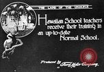 Image of school buildings Honolulu Hawaii USA, 1919, second 3 stock footage video 65675052978