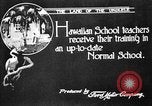 Image of school buildings Honolulu Hawaii USA, 1919, second 7 stock footage video 65675052978