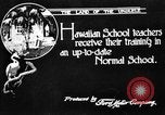 Image of school buildings Honolulu Hawaii USA, 1919, second 9 stock footage video 65675052978