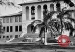 Image of school buildings Honolulu Hawaii USA, 1919, second 18 stock footage video 65675052978