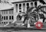 Image of school buildings Honolulu Hawaii USA, 1919, second 19 stock footage video 65675052978