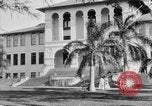 Image of school buildings Honolulu Hawaii USA, 1919, second 20 stock footage video 65675052978