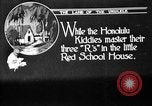 Image of school buildings Honolulu Hawaii USA, 1919, second 22 stock footage video 65675052978