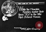Image of school buildings Honolulu Hawaii USA, 1919, second 24 stock footage video 65675052978