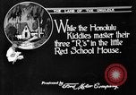 Image of school buildings Honolulu Hawaii USA, 1919, second 26 stock footage video 65675052978