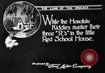 Image of school buildings Honolulu Hawaii USA, 1919, second 29 stock footage video 65675052978