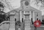Image of old Coral Church Honolulu Hawaii USA, 1919, second 16 stock footage video 65675052979