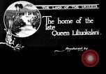Image of old Coral Church Honolulu Hawaii USA, 1919, second 21 stock footage video 65675052979