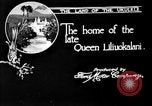 Image of old Coral Church Honolulu Hawaii USA, 1919, second 24 stock footage video 65675052979