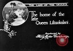 Image of old Coral Church Honolulu Hawaii USA, 1919, second 27 stock footage video 65675052979