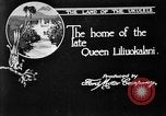 Image of old Coral Church Honolulu Hawaii USA, 1919, second 28 stock footage video 65675052979