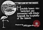 Image of park Honolulu Hawaii USA, 1919, second 7 stock footage video 65675052980