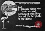 Image of park Honolulu Hawaii USA, 1919, second 11 stock footage video 65675052980