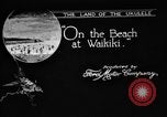 Image of park Honolulu Hawaii USA, 1919, second 34 stock footage video 65675052980