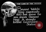 Image of park Honolulu Hawaii USA, 1919, second 62 stock footage video 65675052980