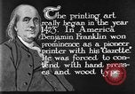 Image portrait de Benjamin Franklin United States USA, 1926, de la seconde 22 séquences d'archives historiques vidéo 65675052983
