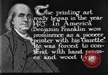 Image portrait de Benjamin Franklin United States USA, 1926, de la seconde 28 séquences d'archives historiques vidéo 65675052983